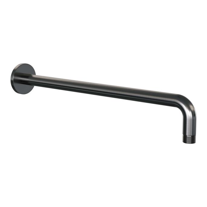 Brauer Carving 5-GM-204 thermostatische inbouw regendouche met drukknoppen SET 69 gunmetal geborsteld PVD