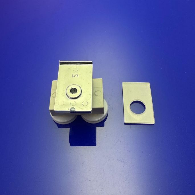 Duscholux GL000005 403172.078 wieltje onder chroom