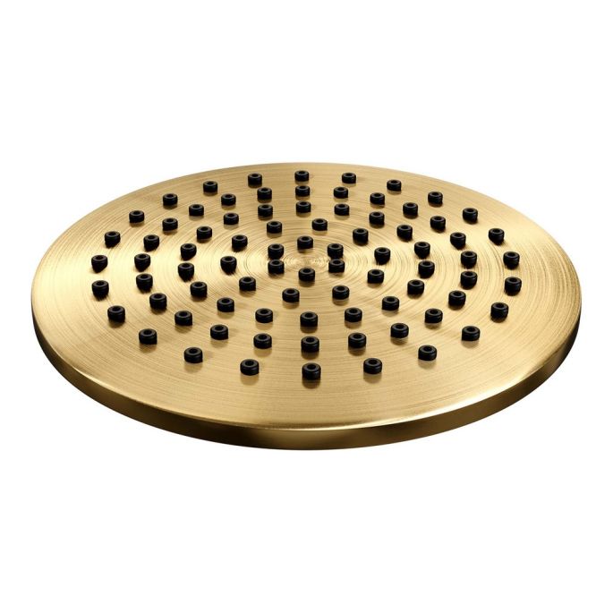 Brauer Carving 5-GG-188 thermostatische inbouw regendouche met drukknoppen SET 53 goud geborsteld PVD