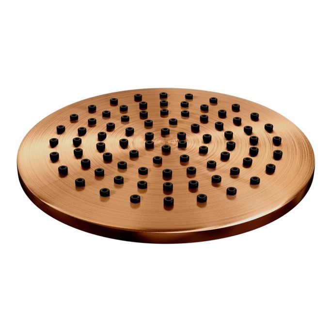 Brauer Carving 5-GK-204 thermostatische inbouw regendouche met drukknoppen SET 69 koper geborsteld PVD
