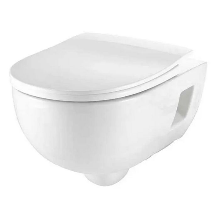 Pressalit Project 300 Pro 1194011-DH9999 toiletzitting met deksel wit
