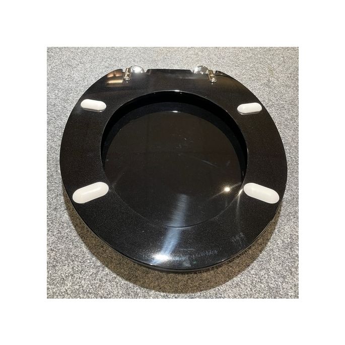 Sphinx Atlantic S8H5A000220 OL-233 toiletzitting met deksel zwart (OUTLET)