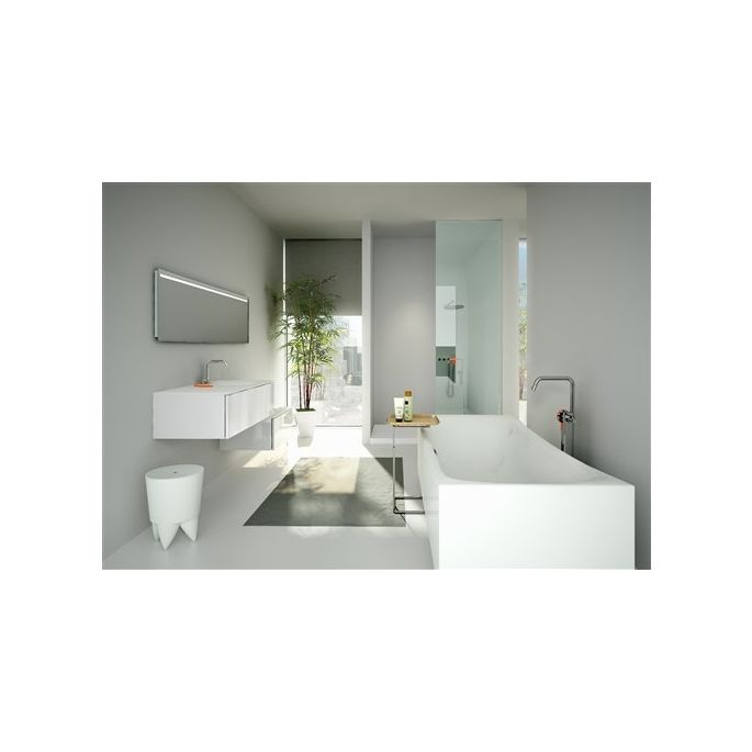 Clou Hammock CL0560010 vrijstaand bad 200x85 acryl wit