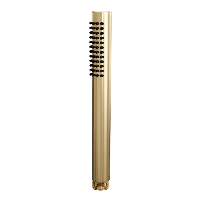 Brauer Carving 5-GG-122 thermostatische inbouw regendouche 3-weg omstelling SET 26 goud geborsteld PVD