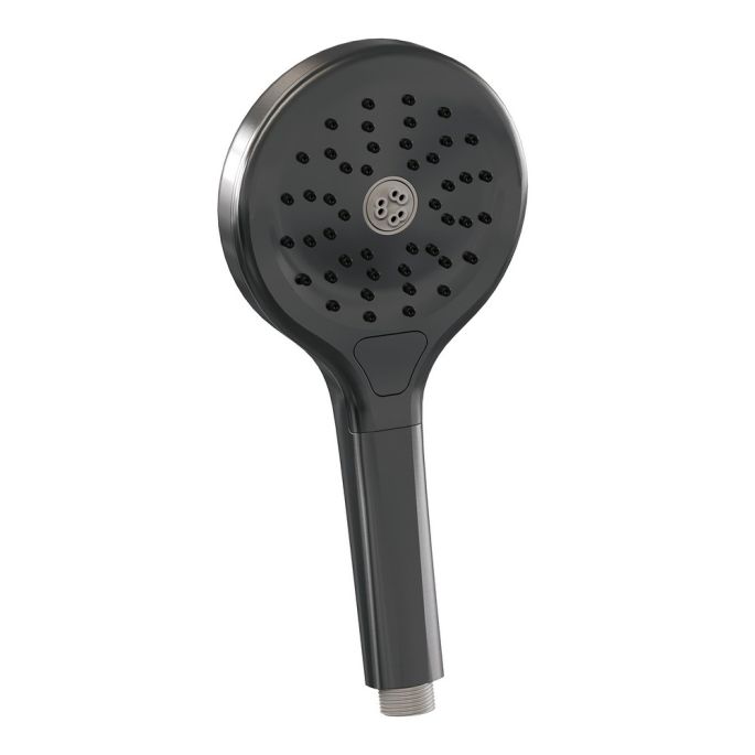 Brauer Edition 5-GM-070 thermostatische inbouw regendouche 3-weg omstelling SET 43 gunmetal geborsteld PVD
