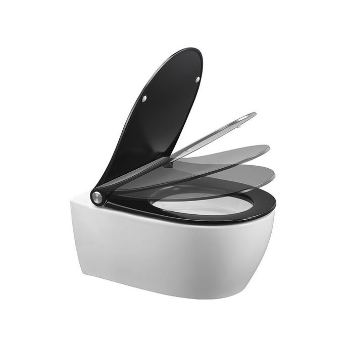 Pressalit Sway D2 994000-DF4999 toiletzitting met deksel wit