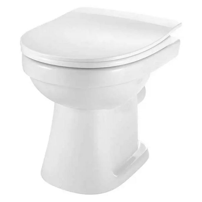Pressalit Project 300 Pro 1194011-DH9999 toiletzitting met deksel wit