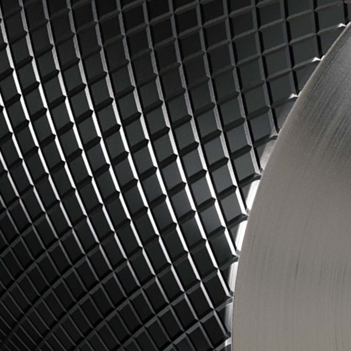 Brauer Carving 5-GM-185 thermostatische inbouw regendouche met drukknoppen SET 50 gunmetal geborsteld PVD