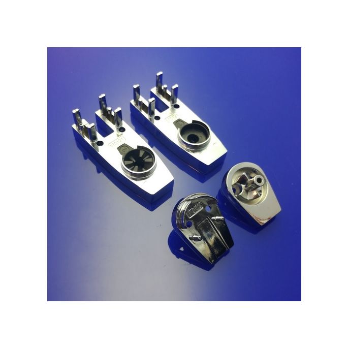 HSK E54080-41 draailagers voor douchedeur, boven/onder, chroom