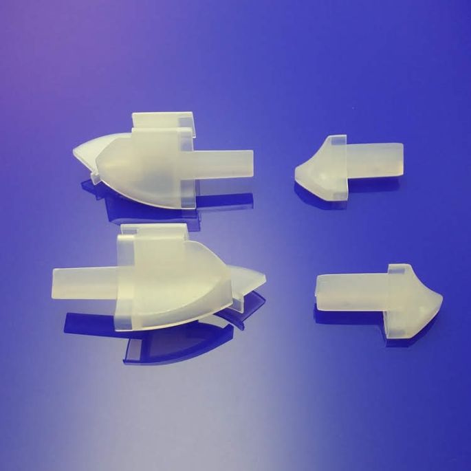 Novellini R04YOAB2G-TR set sluitstukjes voor horizontale afdichtingsstrip