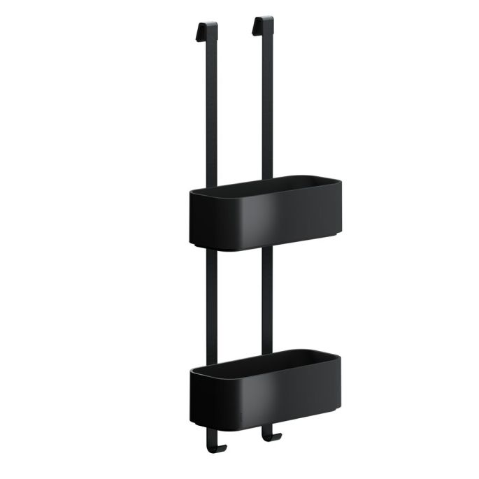 Geesa Frame 918902-06-06 ophangbaar doucherek 25 cm zwart