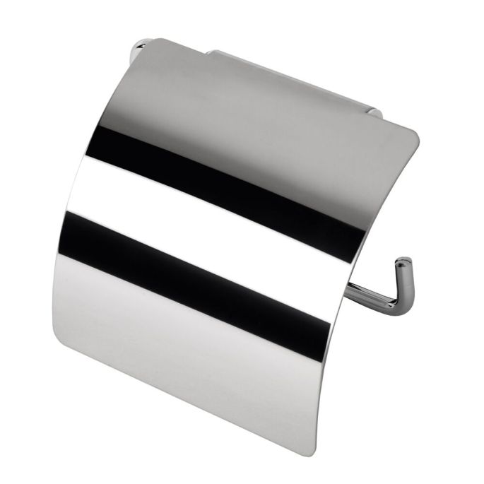 Geesa Hotel 91145 toiletrolhouder met klep chroom
