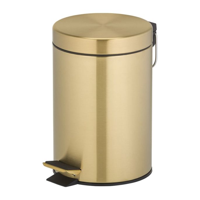 Geesa Hotel 91634-07 pedaalemmer 3 liter vrijstaand goud geborsteld