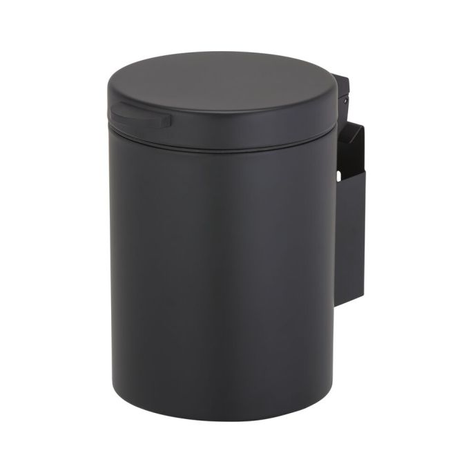 Geesa Hotel 91644-06 wandafvalemmer 3 liter zwart