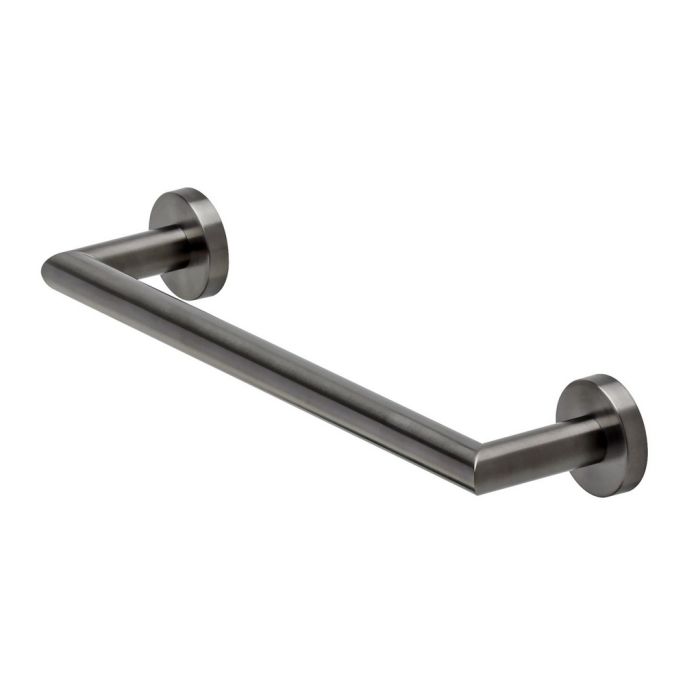 Geesa Nemox Brushed Metal Black 916506-09 badgreep 30cm zwart metaal geborsteld