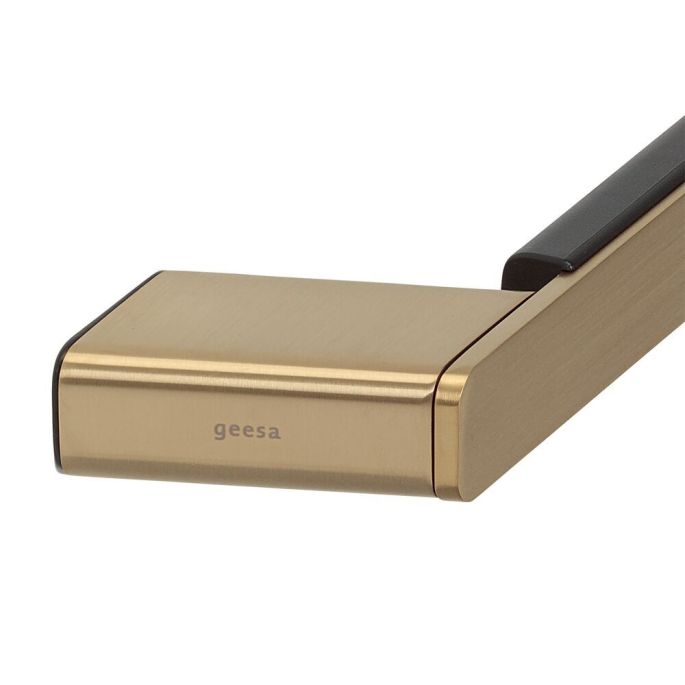 Geesa Shift Gold Brushed 919906-07 badgreep geborsteld goud