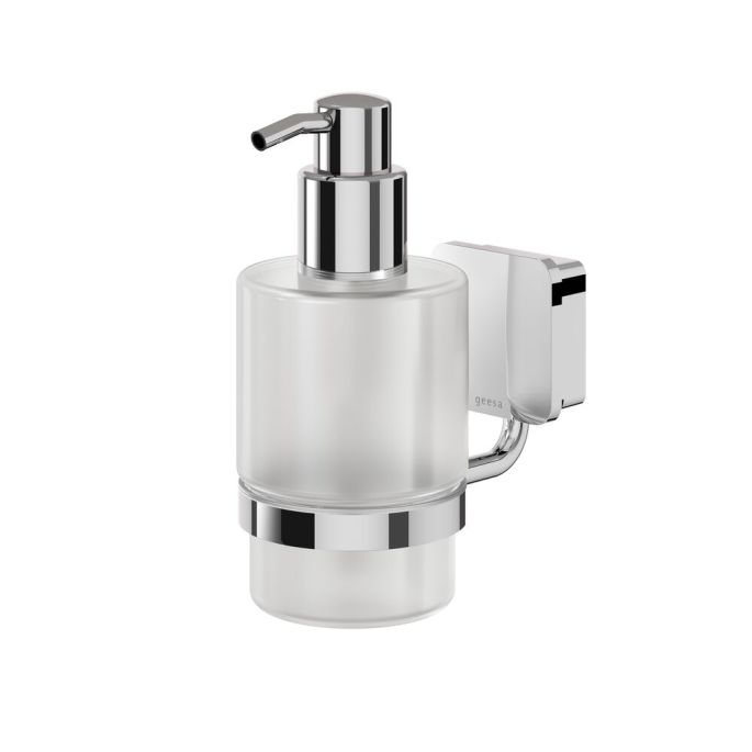 Geesa Topaz Chrome 917916-02-A zeepdispenser 200ml wand chroom