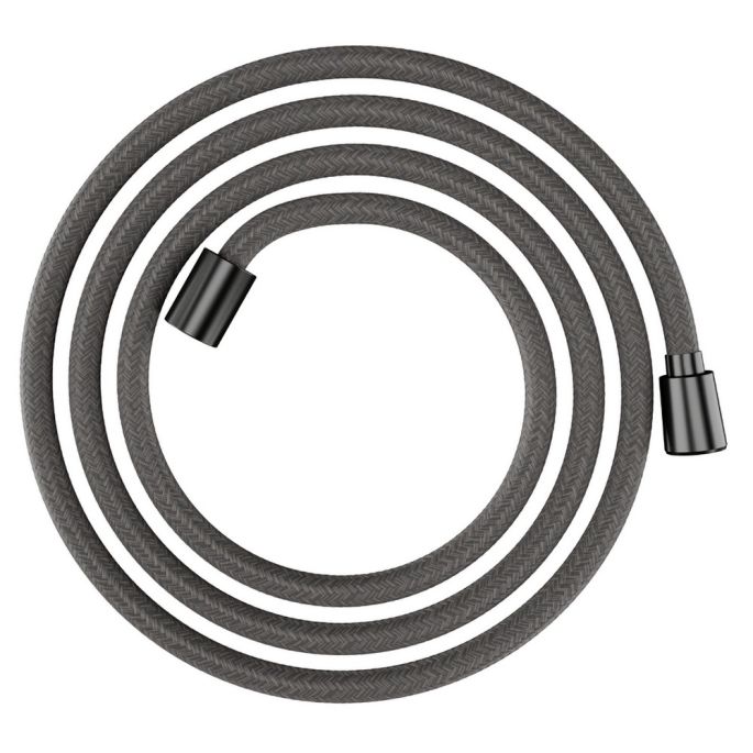 Hansgrohe 28230340 Designflex doucheslang textiel 200cm geborsteld zwart chroom