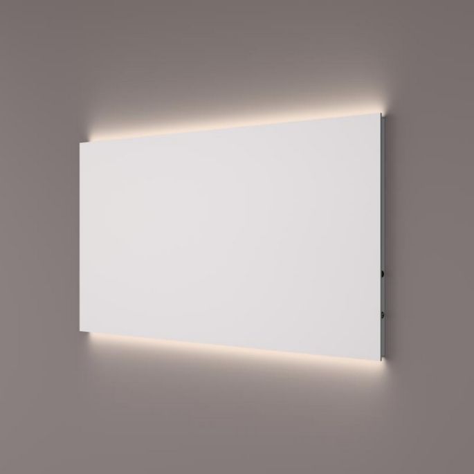 Hipp Design SPV 10050 spiegel 160x60cm met indirecte LED verlichting boven en onder en spiegelverwarming