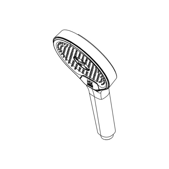 HSK Shower & Co! E98520-44-280 handdouche gunmetal