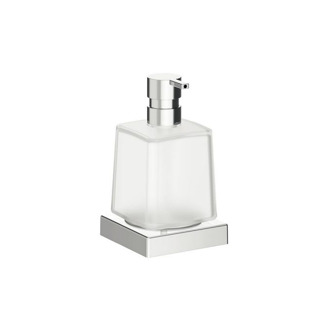 Inda Divo A15120BZ21 zeepdispenser gesatineerd glas verbronsd