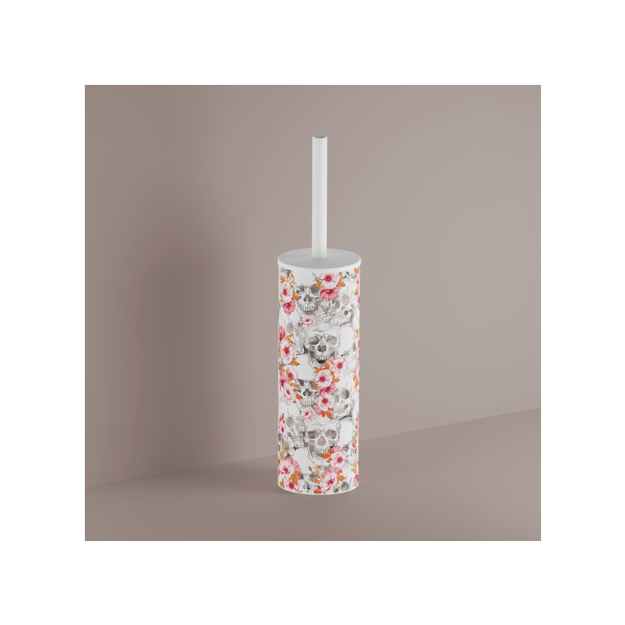 Inda MY Art Calvariam AV014AWM06Y toiletborstelgarnituur mat wit