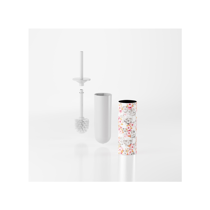 Inda MY Art Calvariam AV014AWM06Y toiletborstelgarnituur mat wit