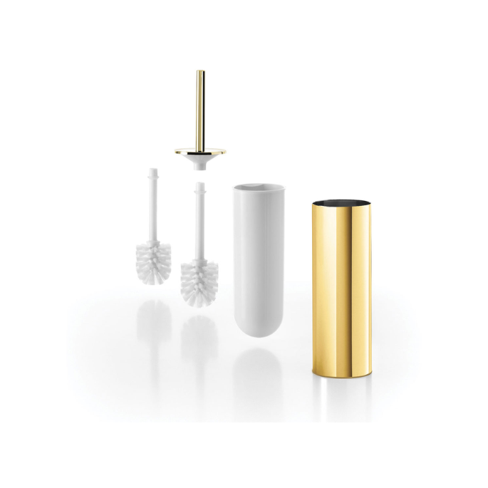 Inda MY Love AV014ADR toiletborstelgarnituur wand verguld 24 karaat goud 