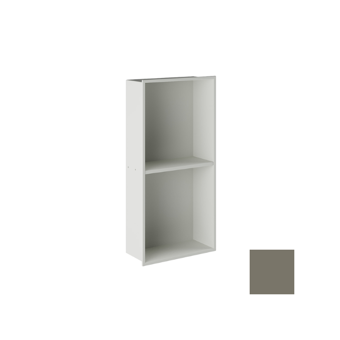 Inda MY Secret A80200CX inbouwnis 2 vakken omkeerbaar 305x610mm mat creta