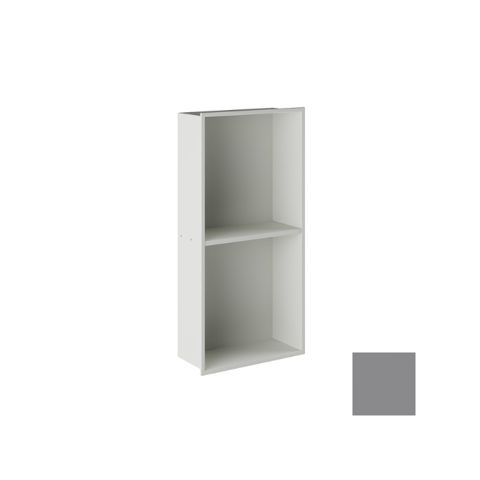 Inda MY Secret A80200TN inbouwnis 2 vakken omkeerbaar 305x610mm mat titanio