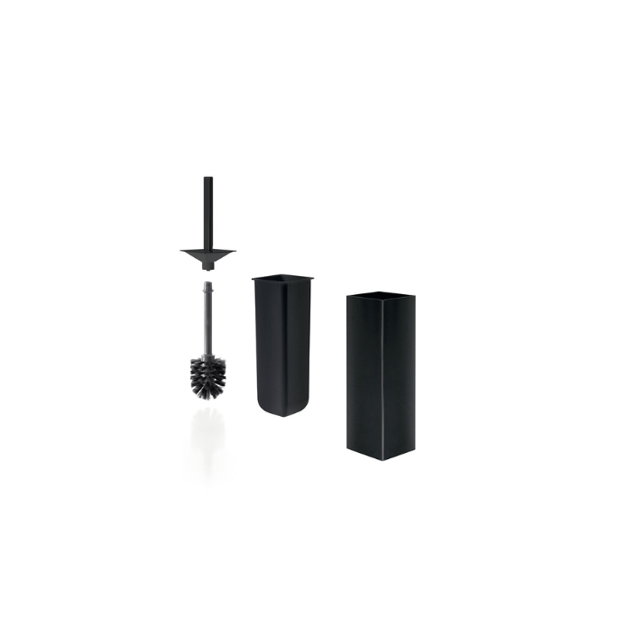 Inda MY Way AV114BNE toiletborstelgarnituur mat zwart