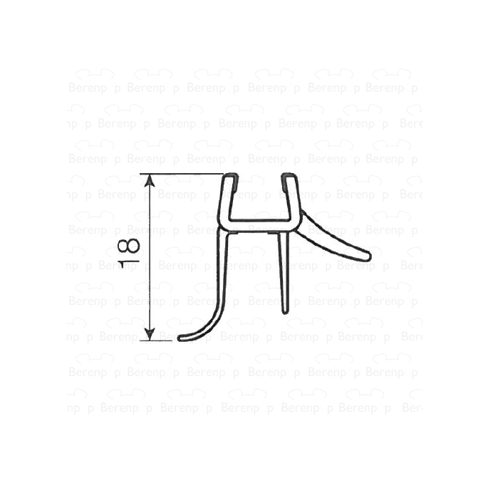 Artweger Cityline Top TZ208 lekstrip set 2 horizontaal