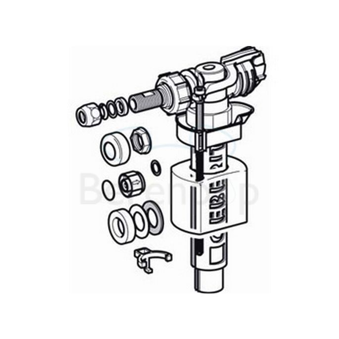 Geberit 240714001 Type 380 vlotterkraan (Unifill)