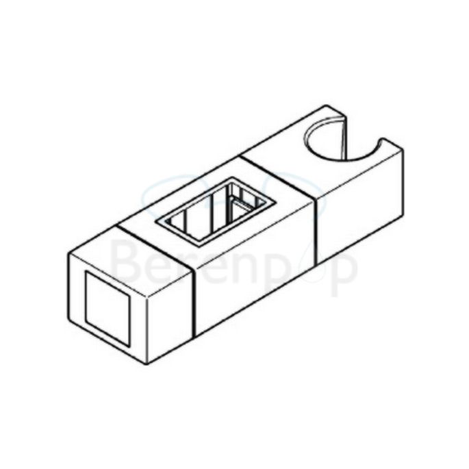 Grohe Euphoria Cube - Eurocube 48180000 glijstuk voor glijstang chroom