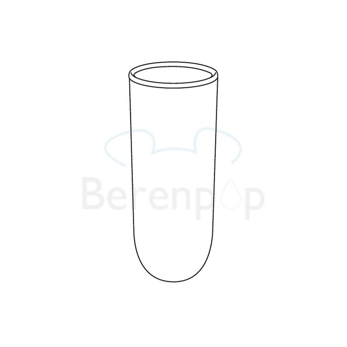 Inda RV014A009 wit inzetbakje voor toiletborstelgarnituur