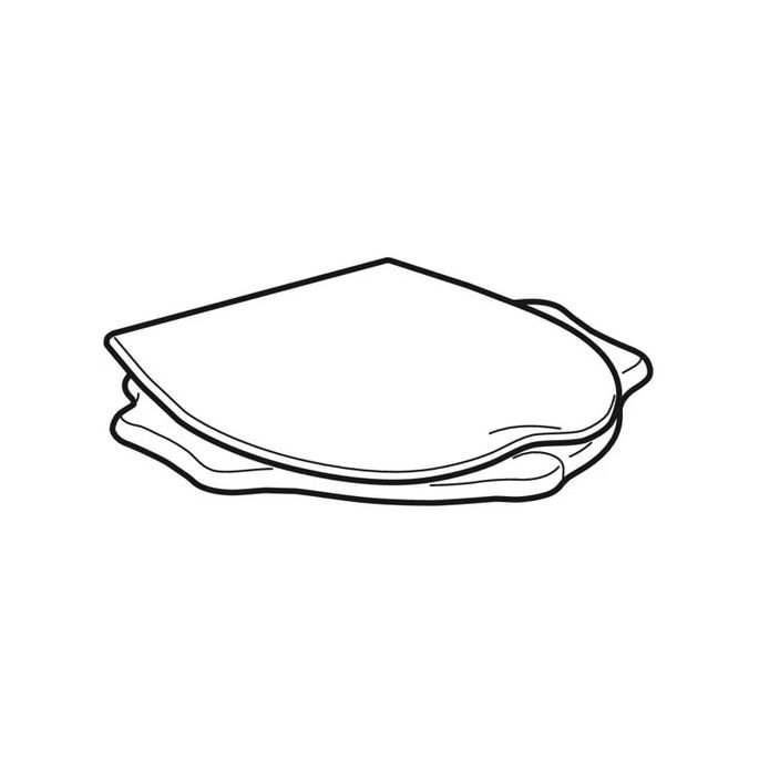 Geberit 300 Kids S8H51111150G turtle design toiletzitting (kinderzitting) met deksel geel *niet meer leverbaar*