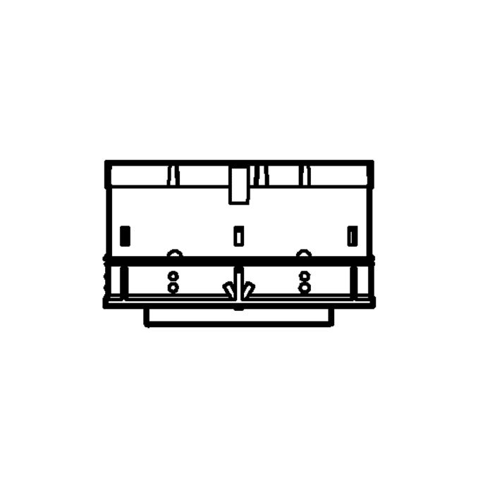 Grohe 43544000 kolf/ drijver met bodemklep voor binnenwerk