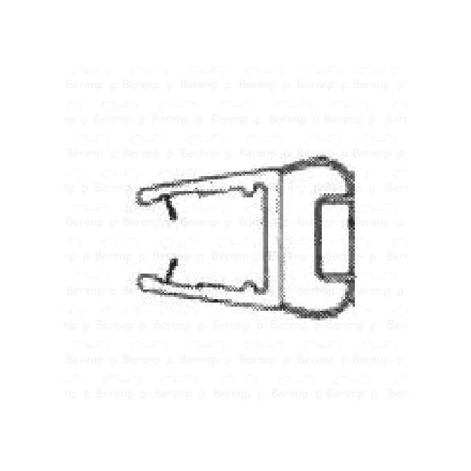 HSK Kienle E87056-3 magneetstrip 90 graden, set van 2 stuks, 200cm, 8mm *niet meer leverbaar*