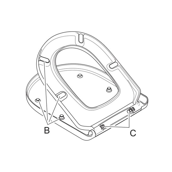 Villeroy en Boch Subway 2.0 Comfort 8M34S101 toiletzitting met deksel wit