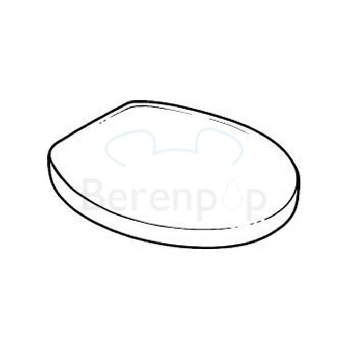 Geberit Cleo 573660000 toiletzitting met deksel wit