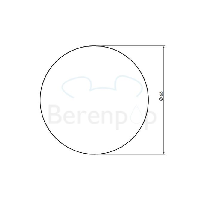 Clou InBe IB0651001 plug chroom