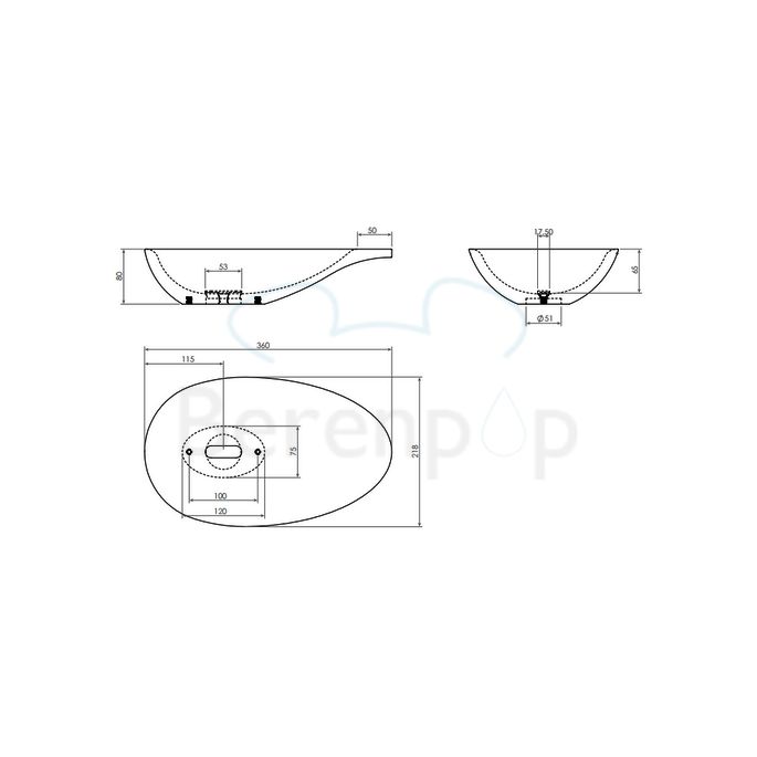 Clou First CL0308110 mineral marmer fontein 36cm wit