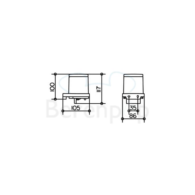 Keuco Moll 12752010101 lotiondispenser 180ml chroom/ antraciet