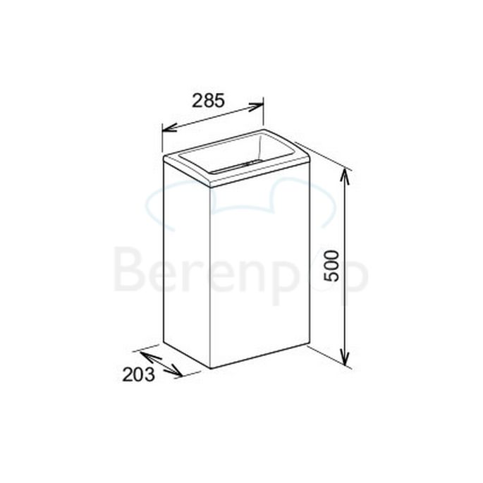 Keuco Moll 12788010001 afvalbak 25L roestvrij staal gepolijst/ antraciet