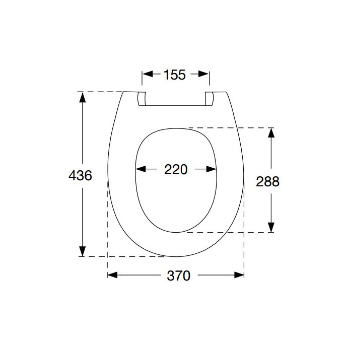 Pressalit Calmo 556273-BZ5999 toiletzitting met deksel pergamon