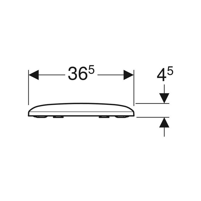 Geberit Icon 571910000 toiletzitting met deksel wit