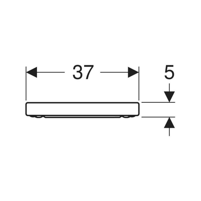 Geberit 300 Basic S8H51109000G toiletzitting met deksel wit