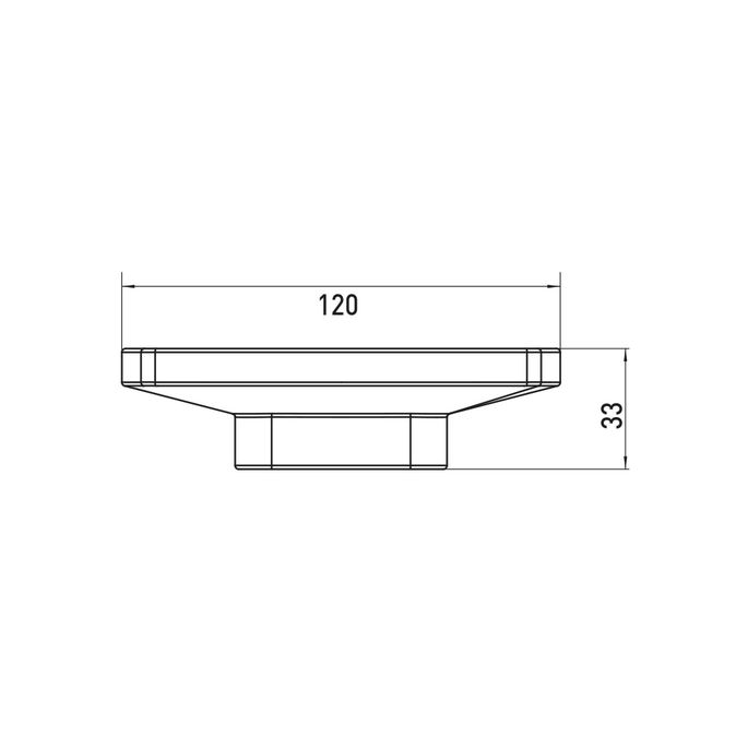 Emco 053000090 zeepschaal gesatineerd