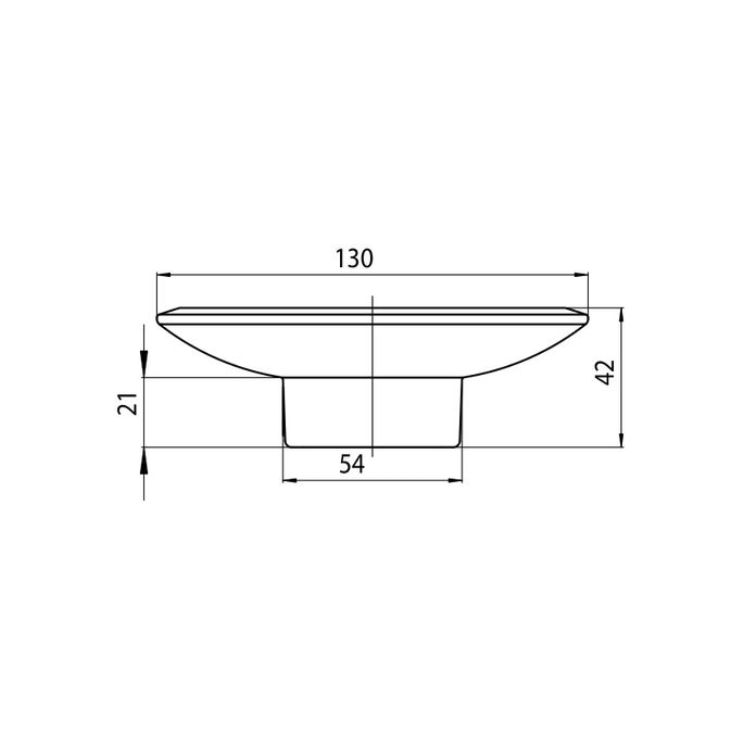 Emco Amphora - Comet 193000090 zeepschaal helder