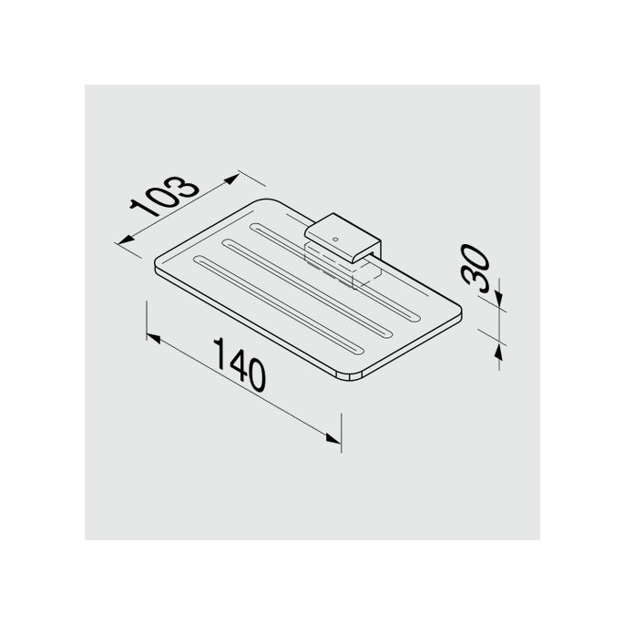 Geesa AIM 91844302 zeephouder chroom